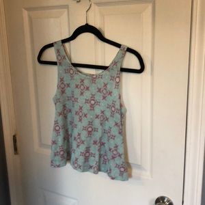 Designed kids tank top